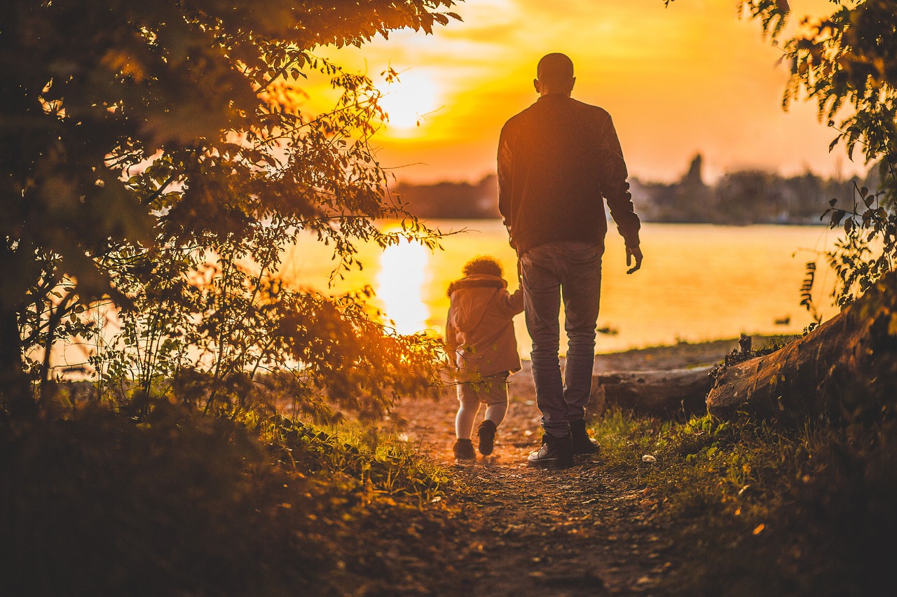 Image - dad father child kid family