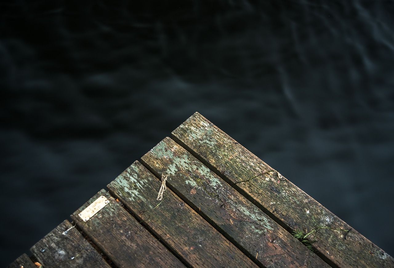 Image - wood dock water river lake