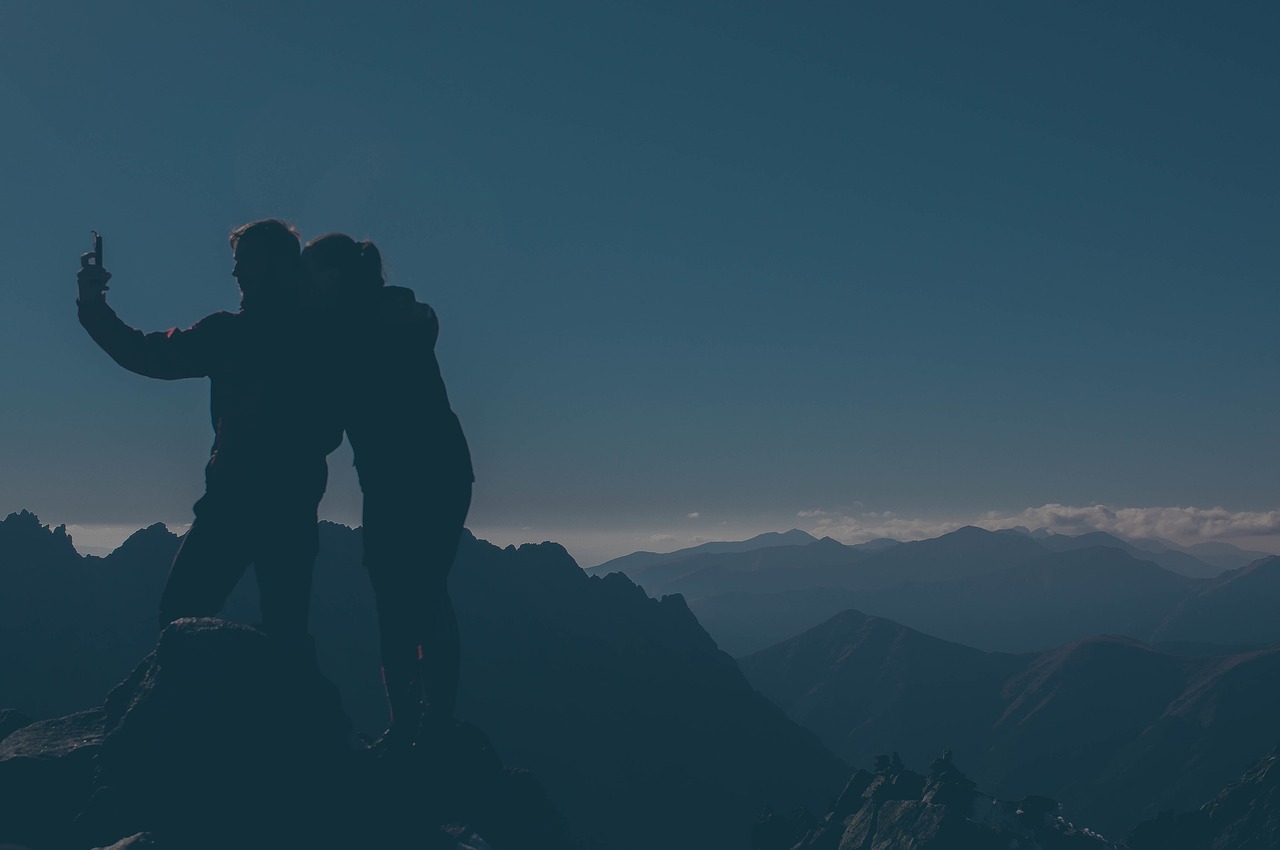 Image - couple selfie love romance guy