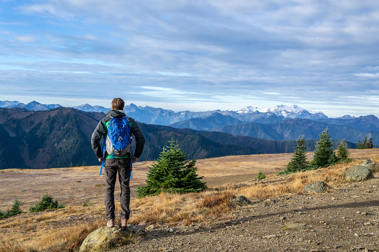 Image - guy man hiking trekking adventure