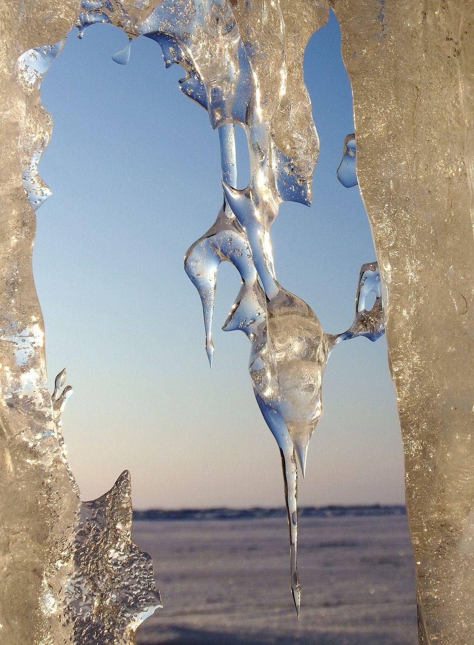 Image - baikal lake naples icicles ice