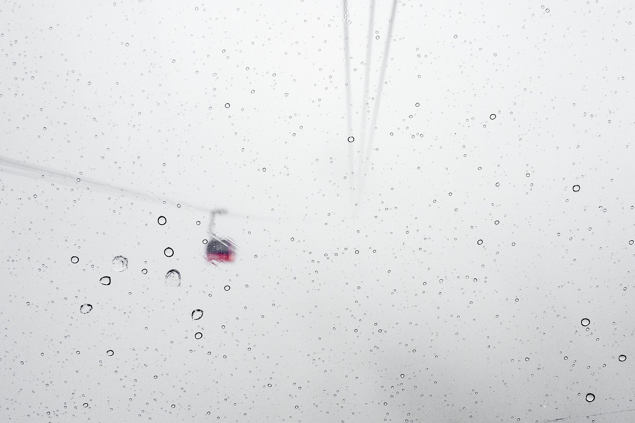 Image - snow blizzard gondola lift skiing