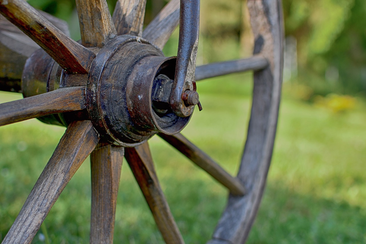 Image - wheel wagon wheel wooden wheel