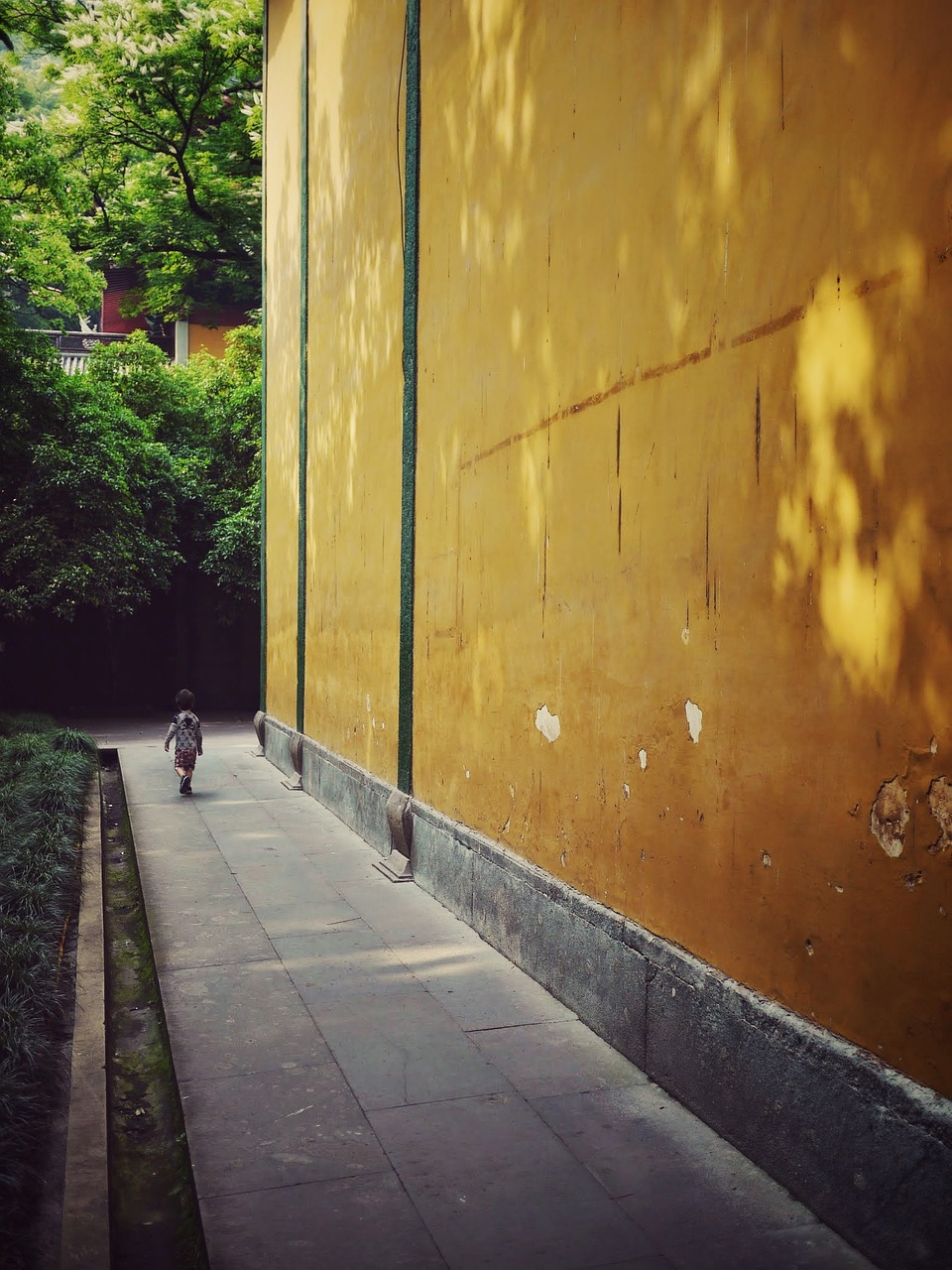 Image - temple wall walk baoy china