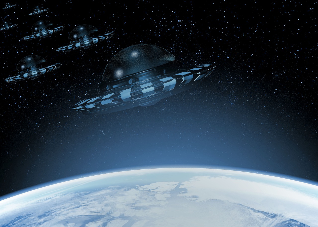Image - ufo space science fiction spaceship