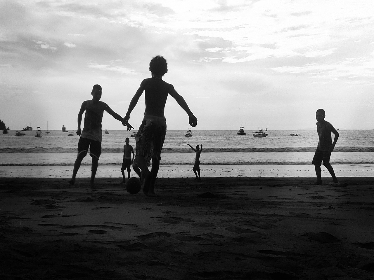 Image - kids children playing soccer ball