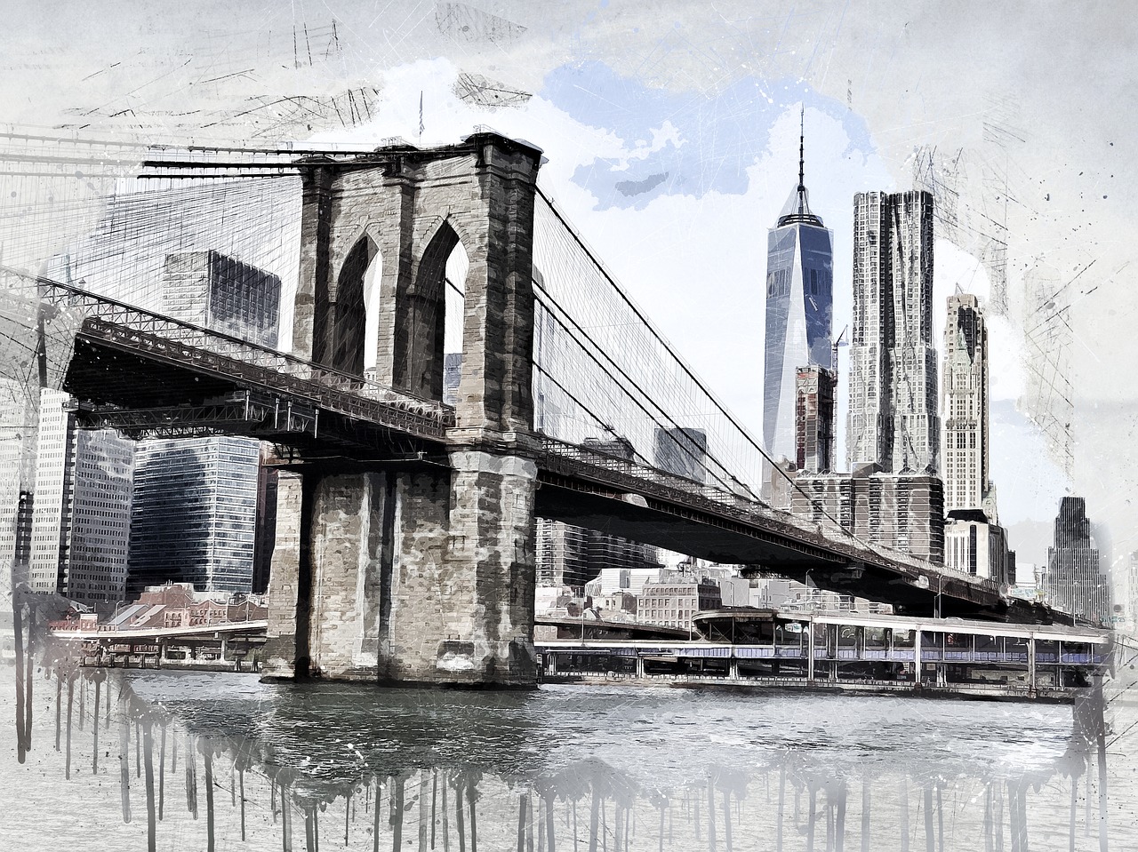Image - city skyline skyline city cityscape
