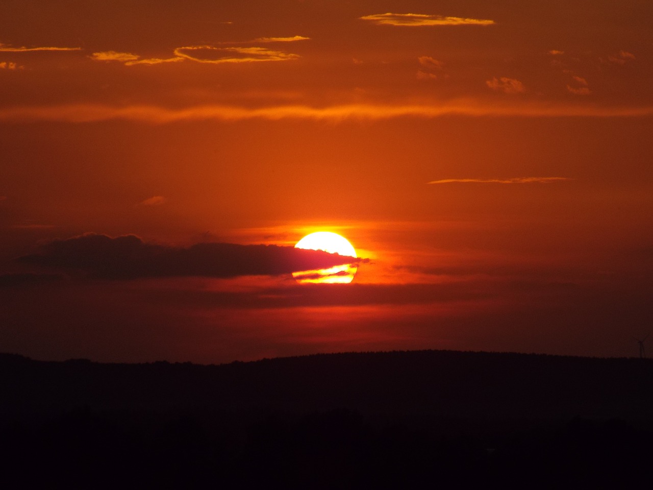 Image - sunset abbey oberschönenfeld