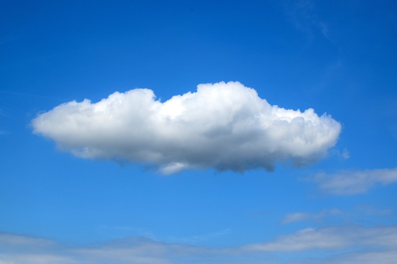 Image - sky cloud blue gorgeous nature