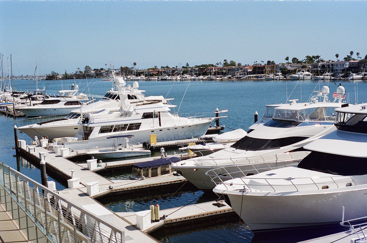 Image - newport yachts boats docks water