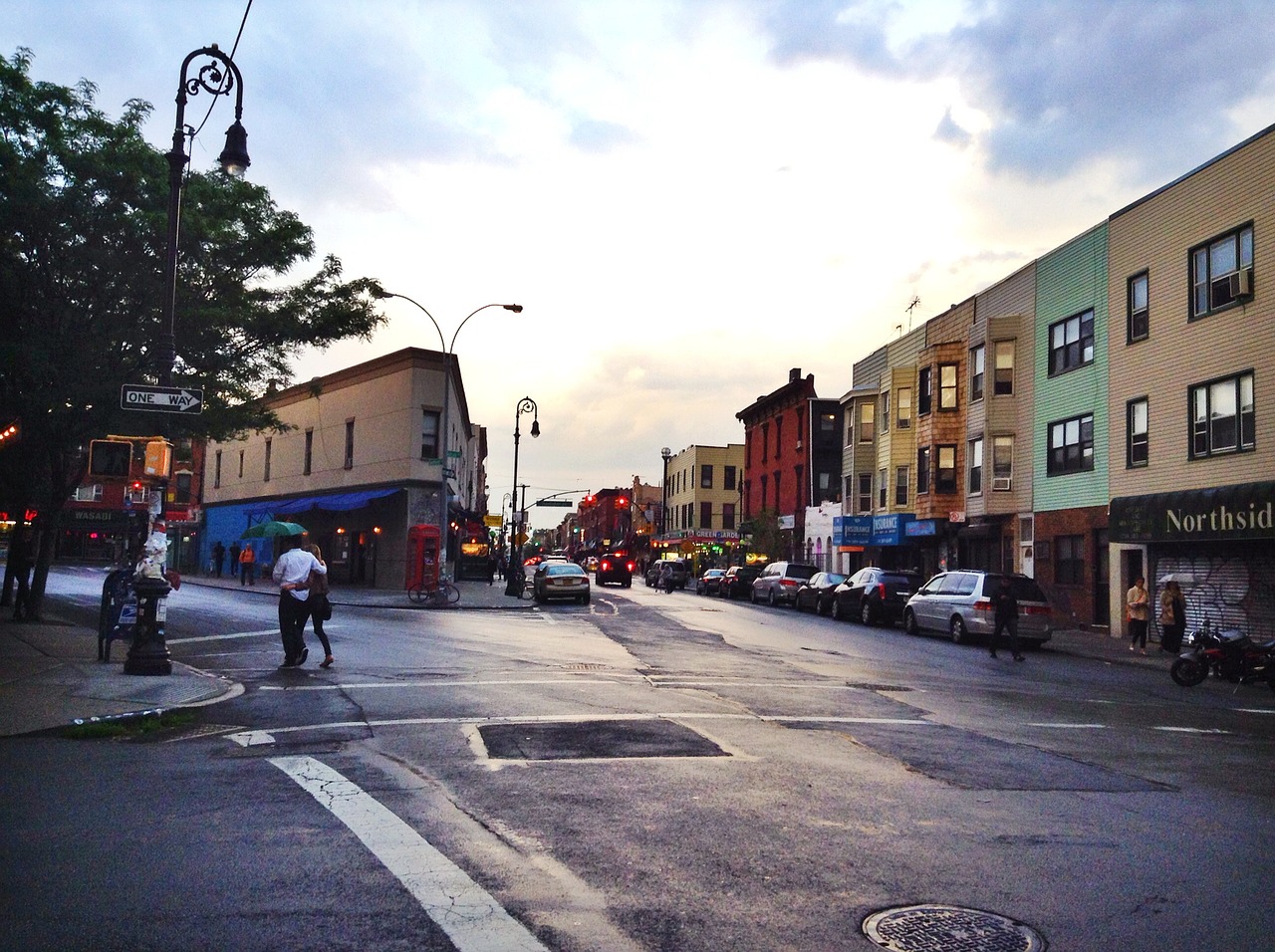Image - street road corner intersection