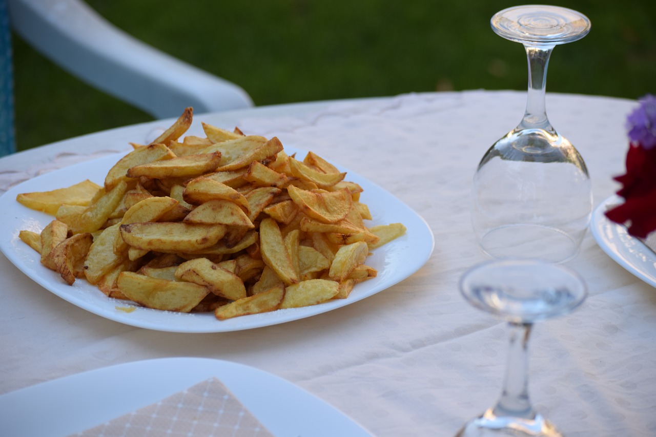 Image - french fries homemade vegetables