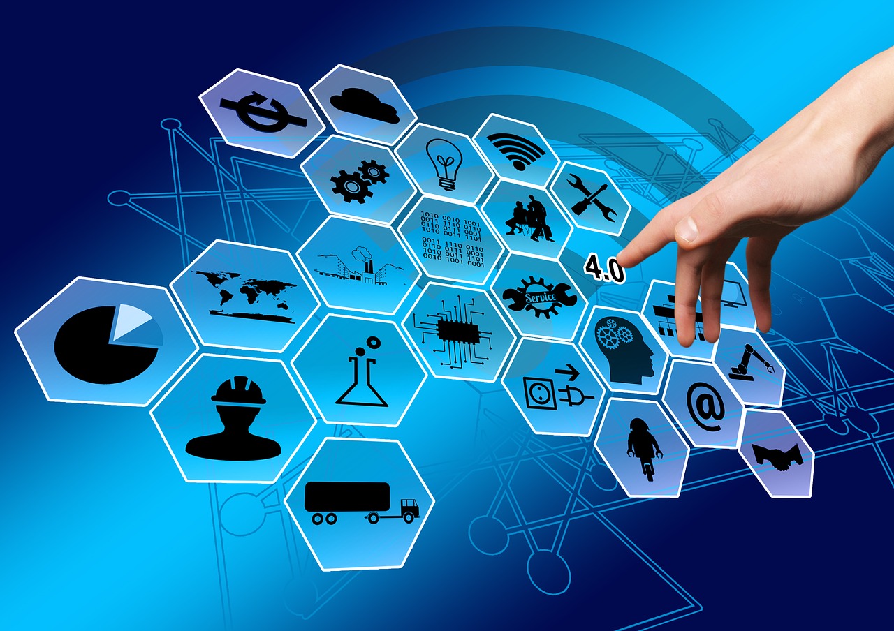 Image - industry industry 4 network points