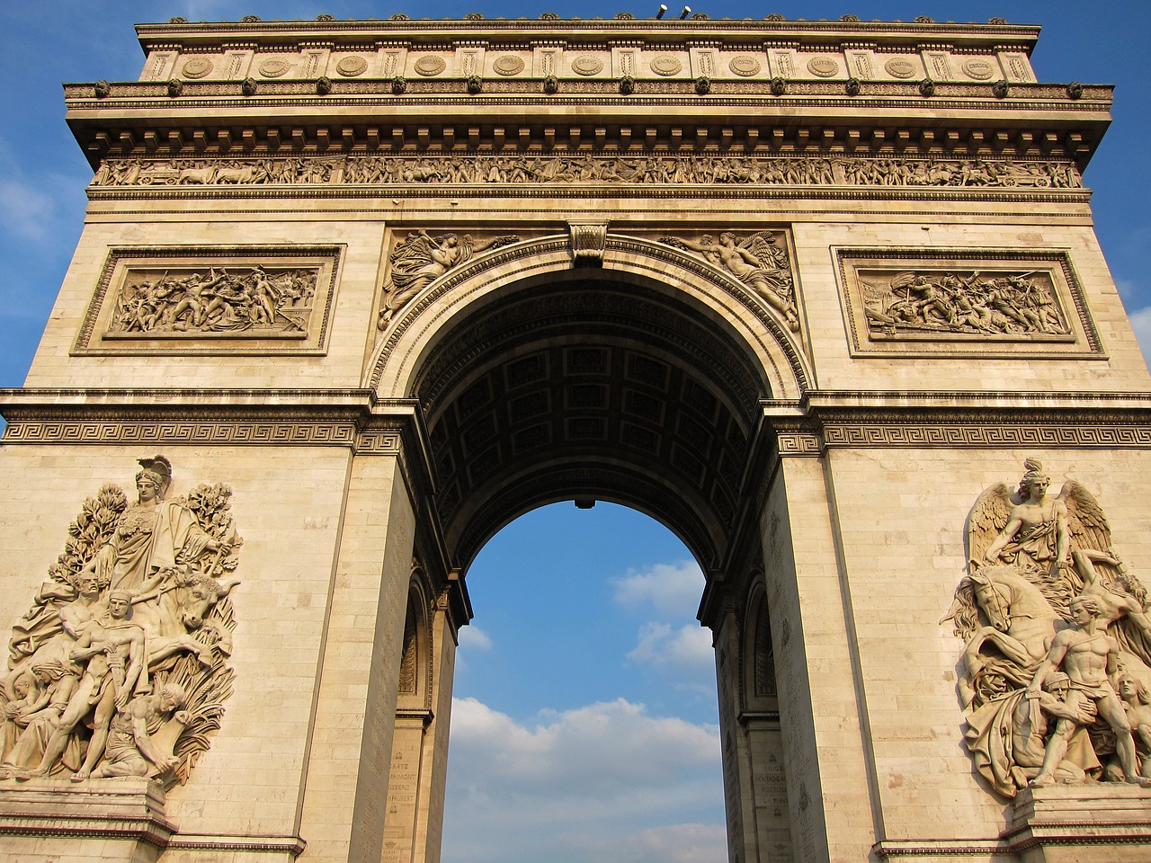 Image - arc de triomphe paris france arc