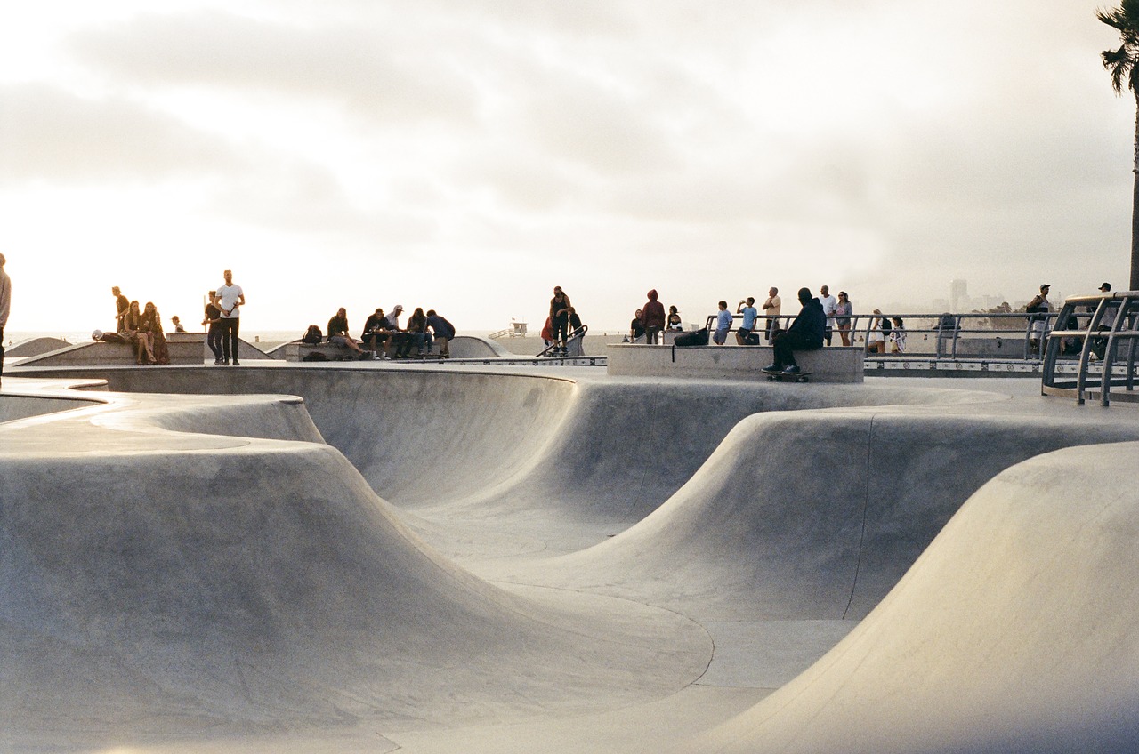 Image - skate park half pipe skateboarding