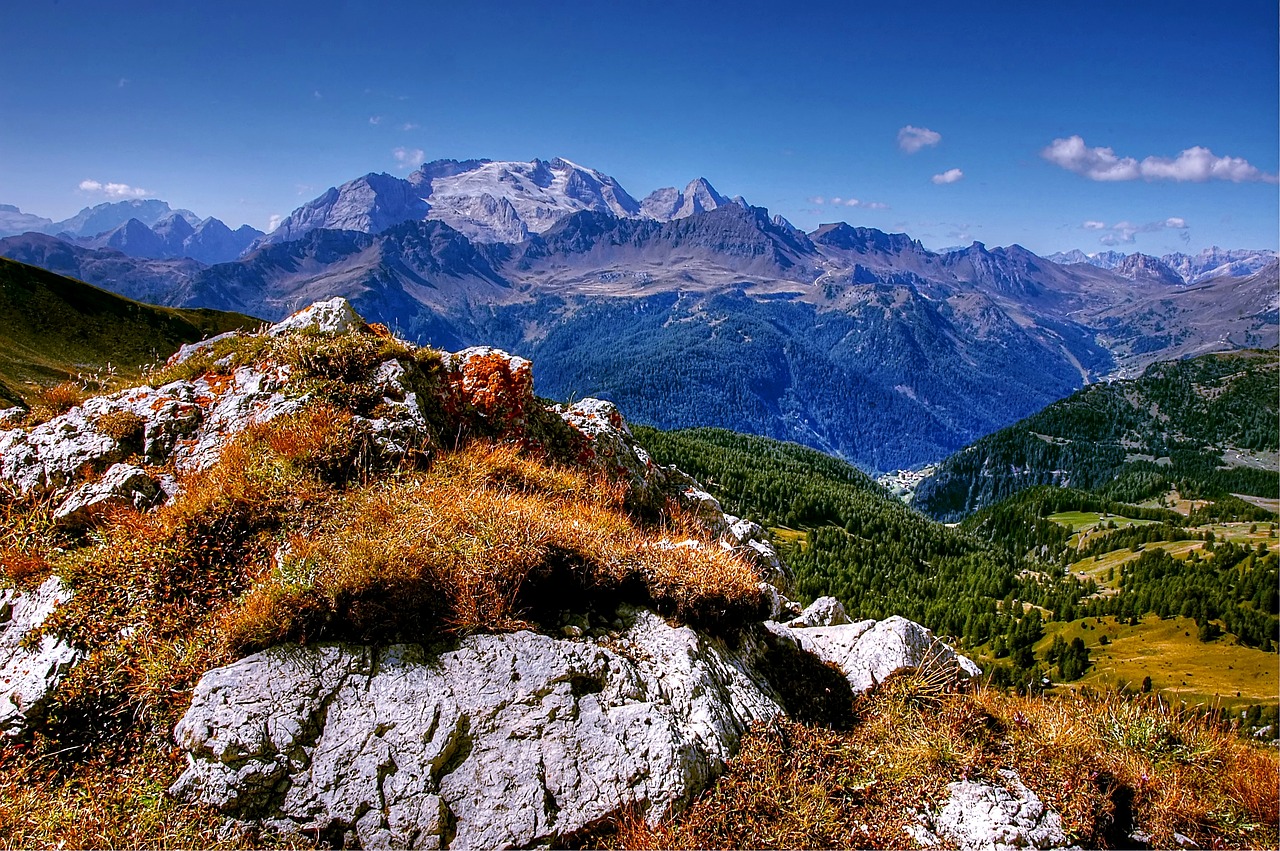 Image - marmolada dolomites italy mountains