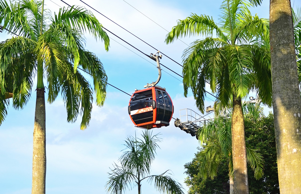 Image - cable car singapore sentosa