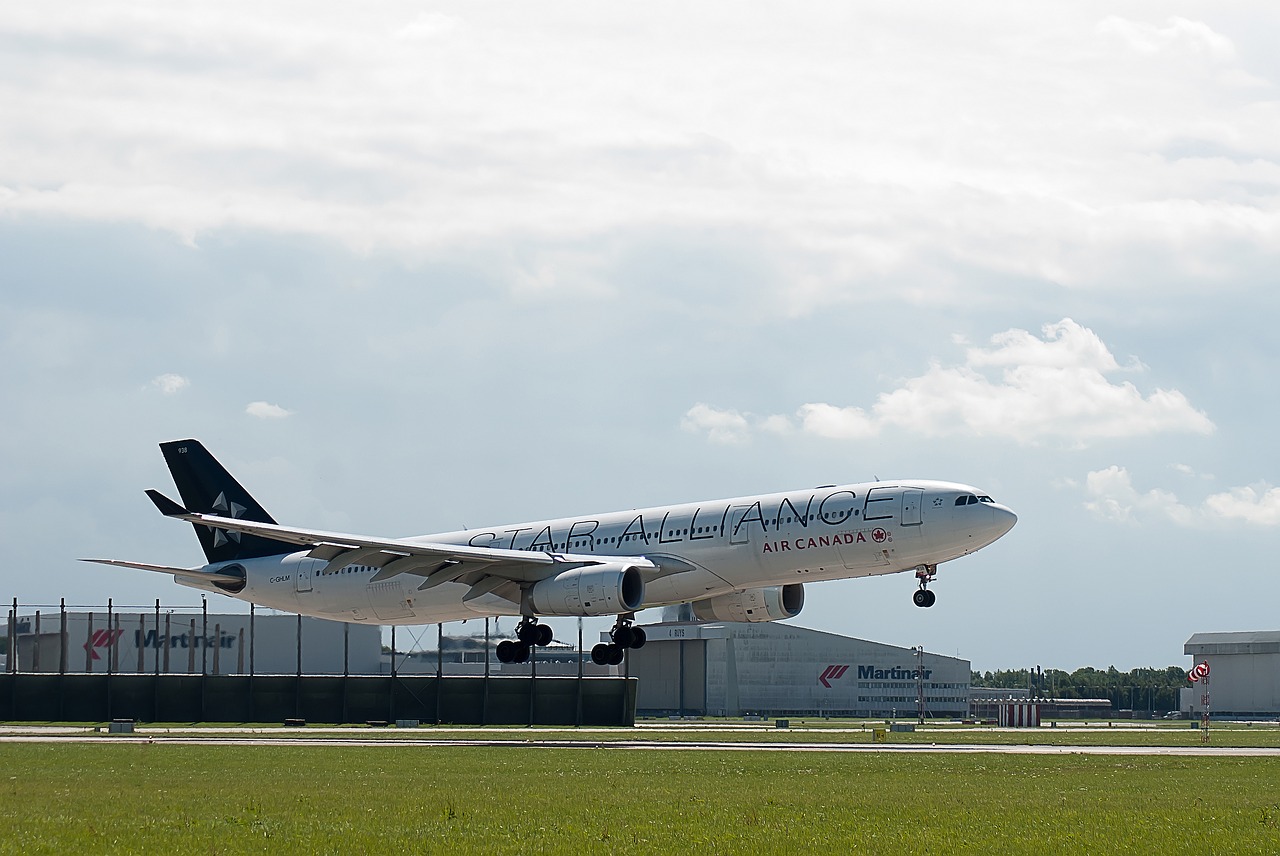 Image - plane star alliance air canada