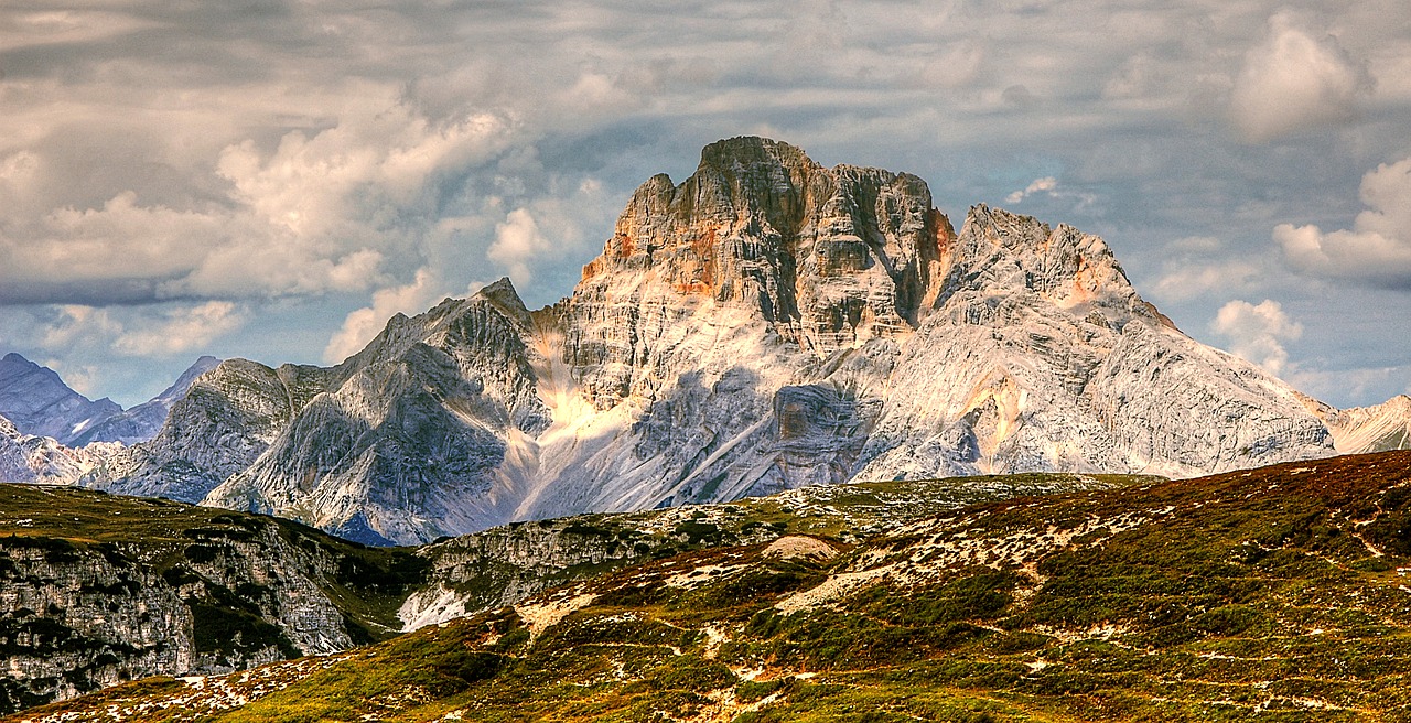 Image - croda rossa dolomites mountains