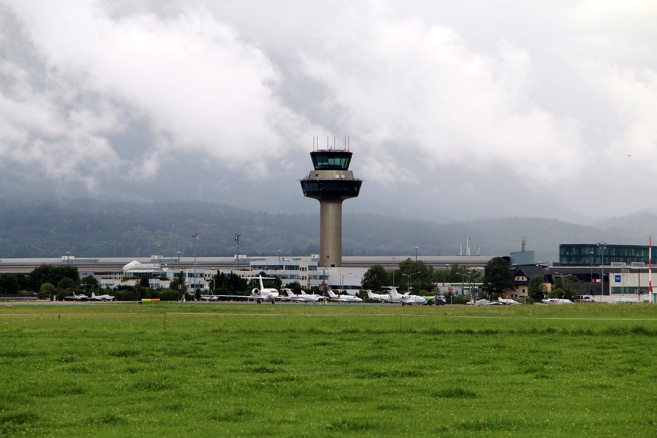 Image - salzburg airport aviation runway