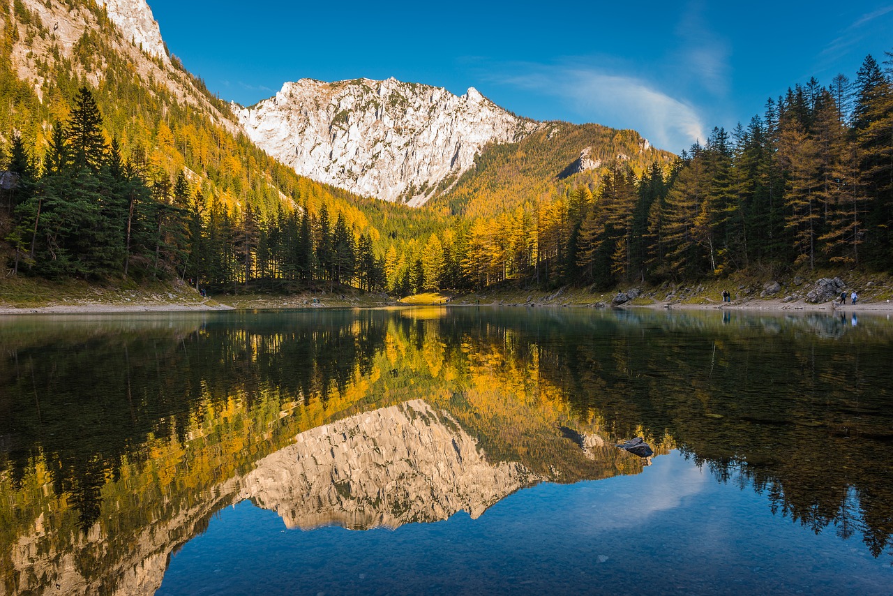 Image - landscape mirroring waters