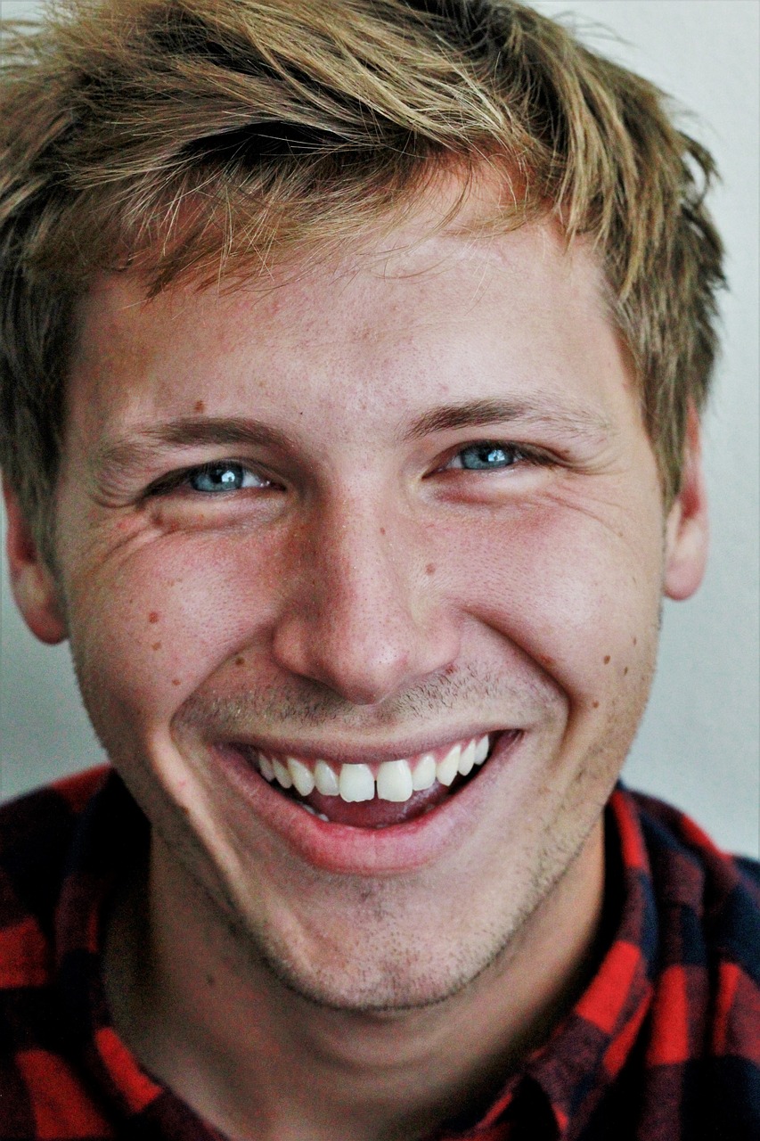 Image - male model smile man young