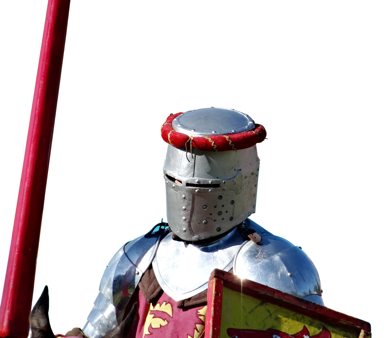 Image - knight helm lance armor