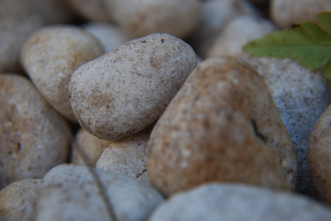 Image - white rocks macro stone nature