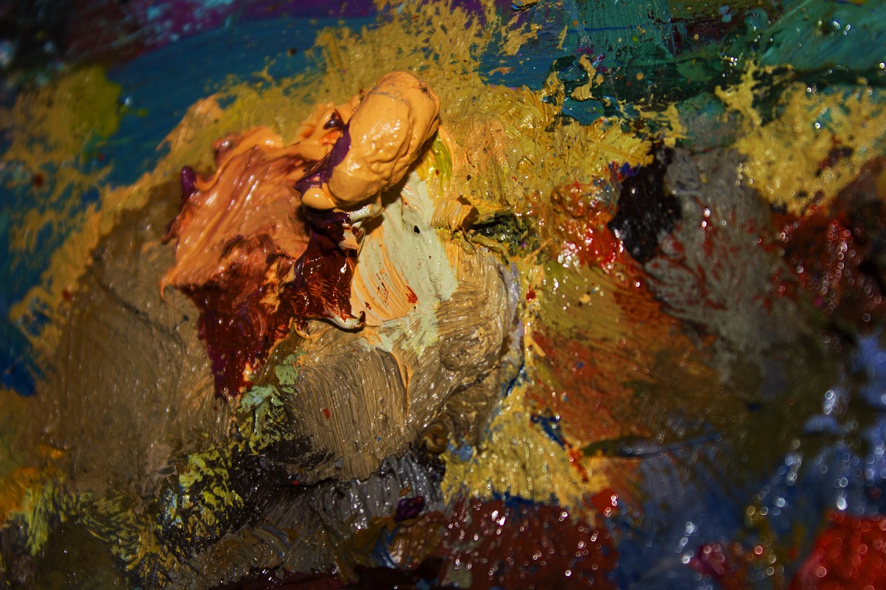 Image - palette paint painting creativity