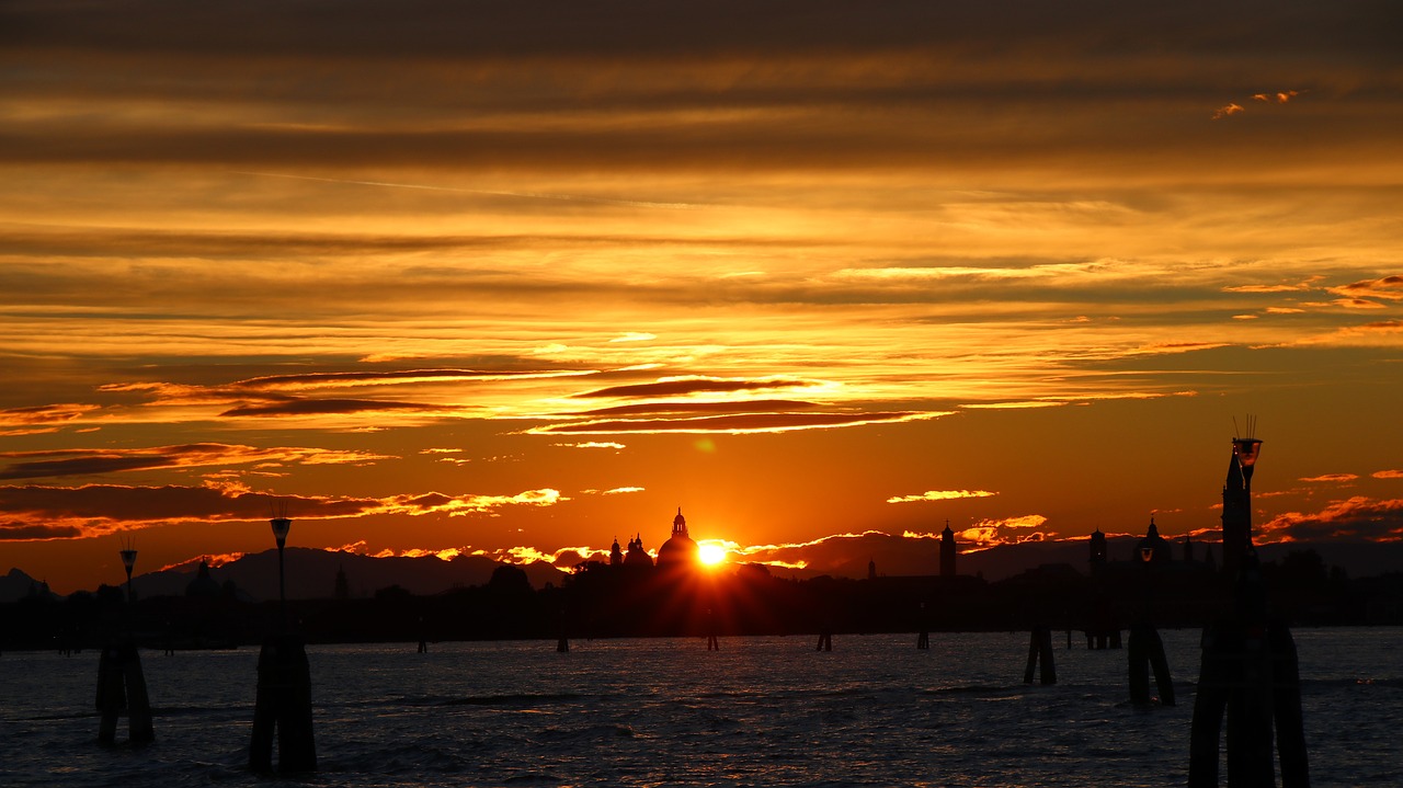 Image - lido venice clouds in the evening