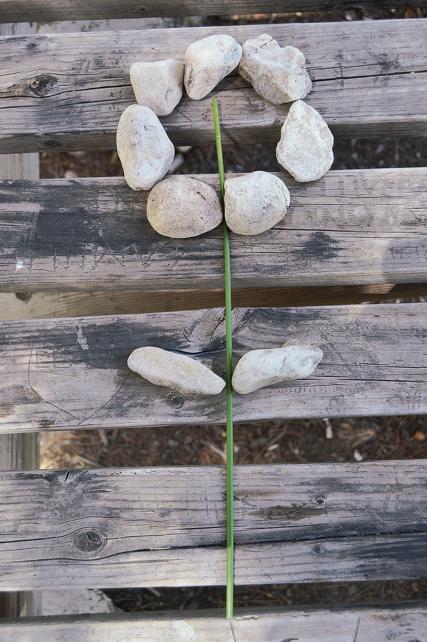 Image - natural composition rustic stones