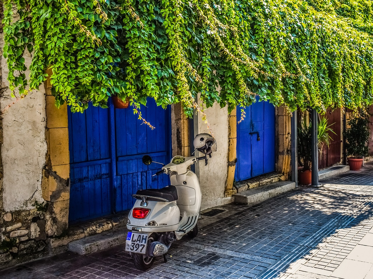 Image - cyprus limassol old town street