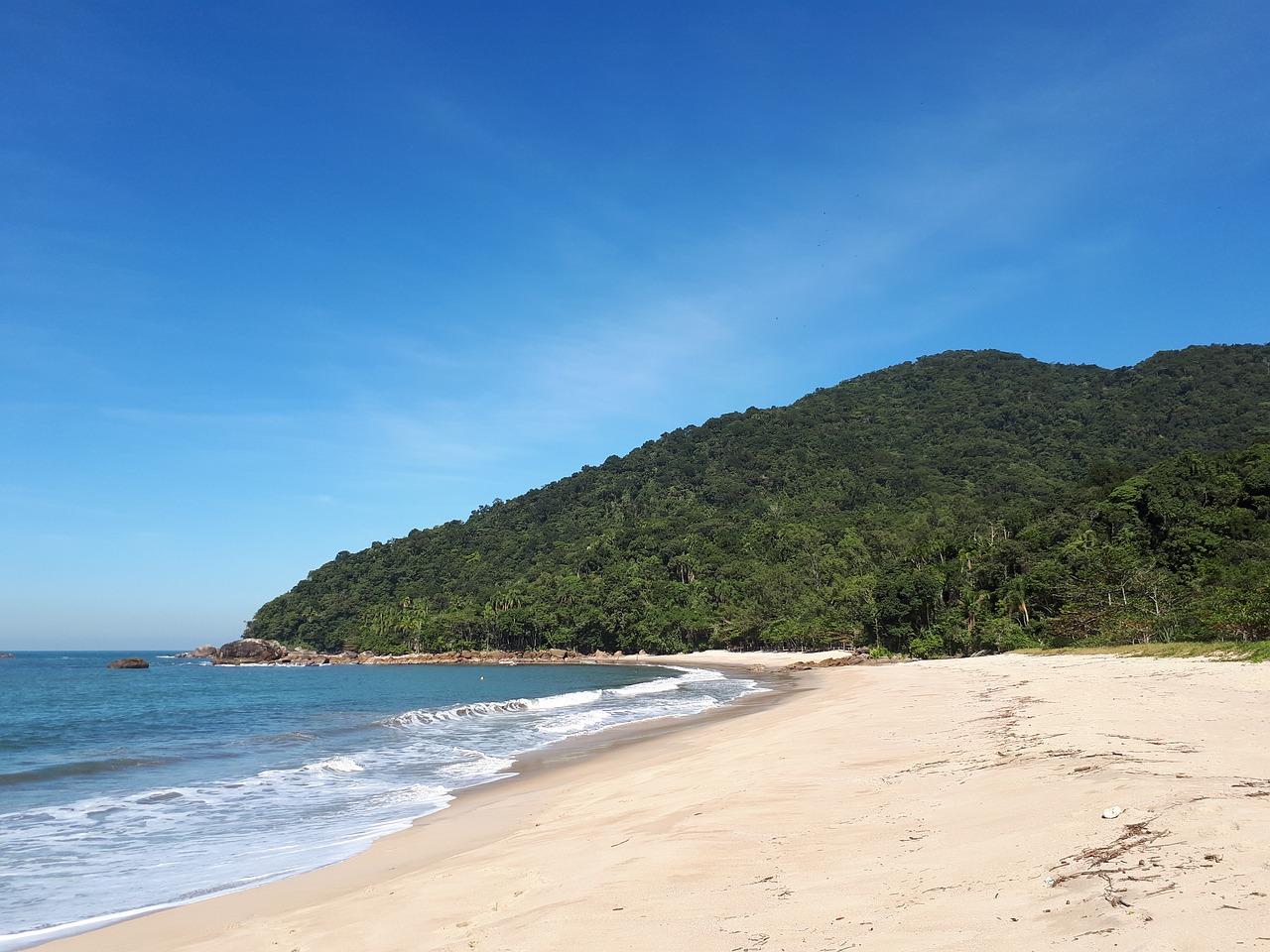 Image - mar beach atlantic forest beira mar