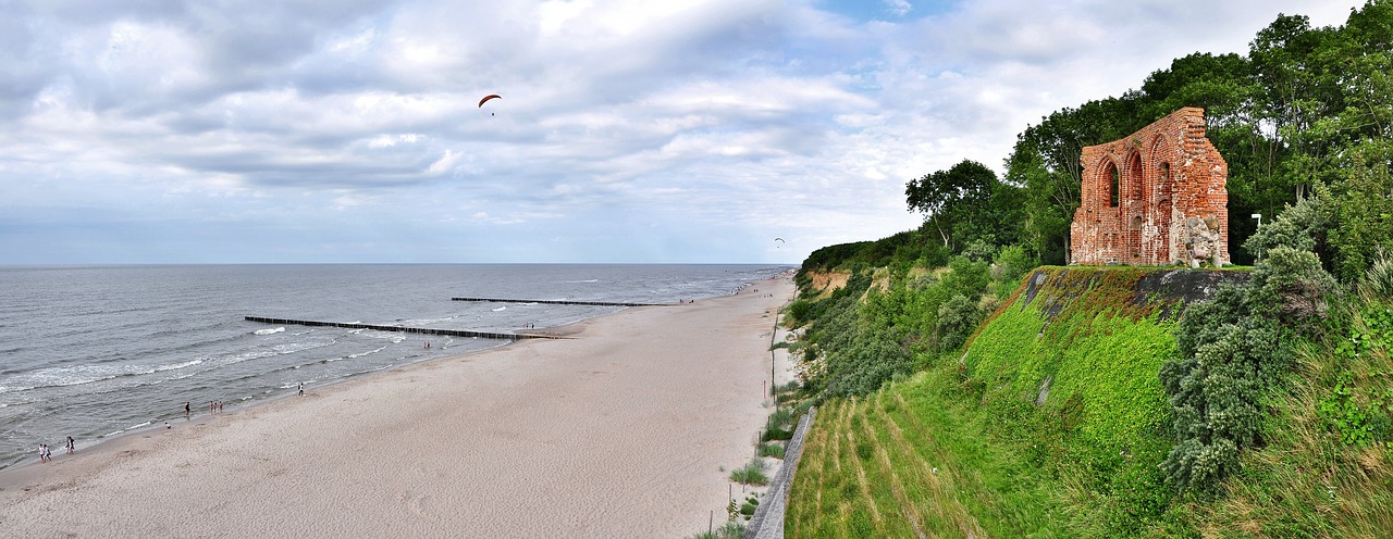 Image - trzęsacz poland sea church