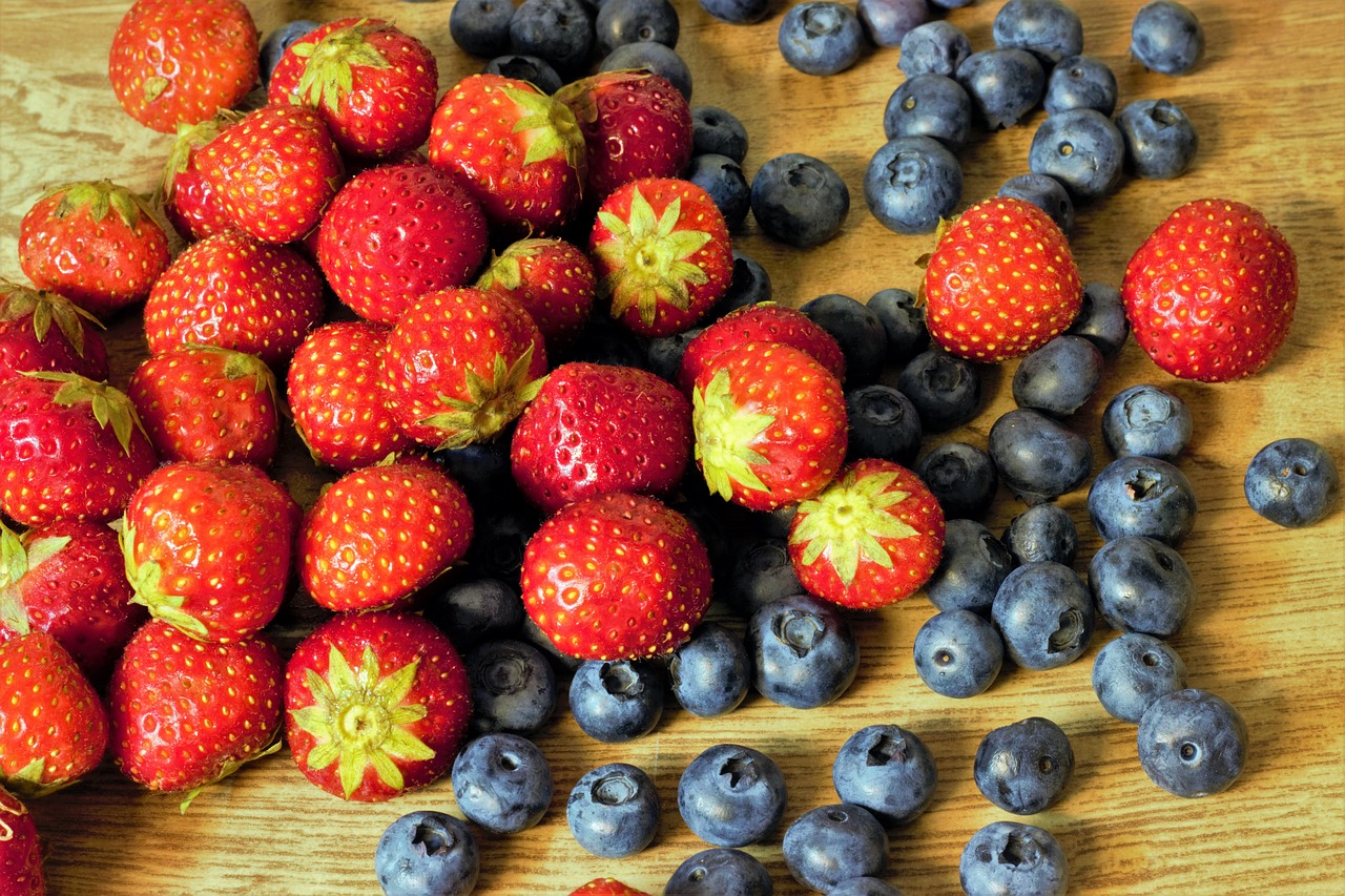 Image - fruit blueberries food mature