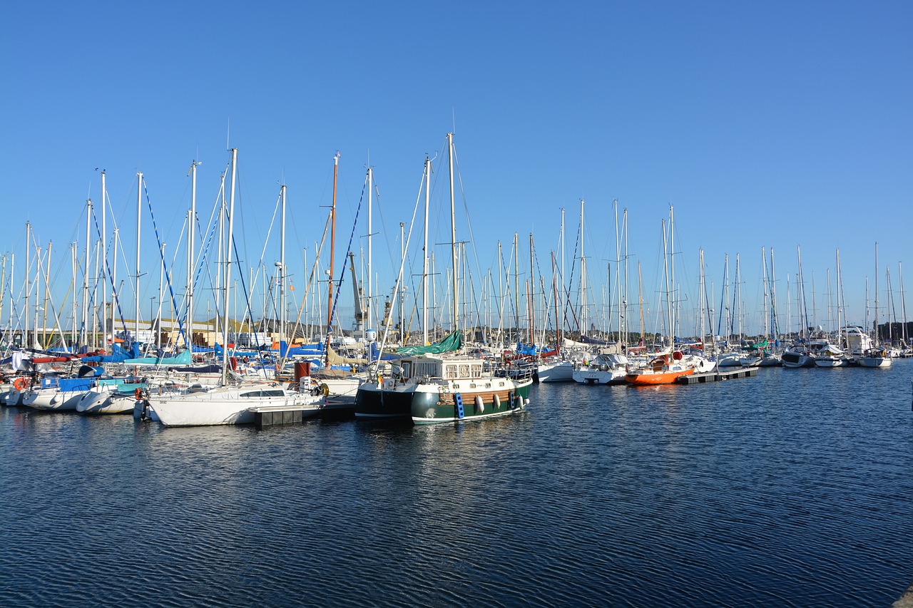 Image - port of saint malo brittany boats