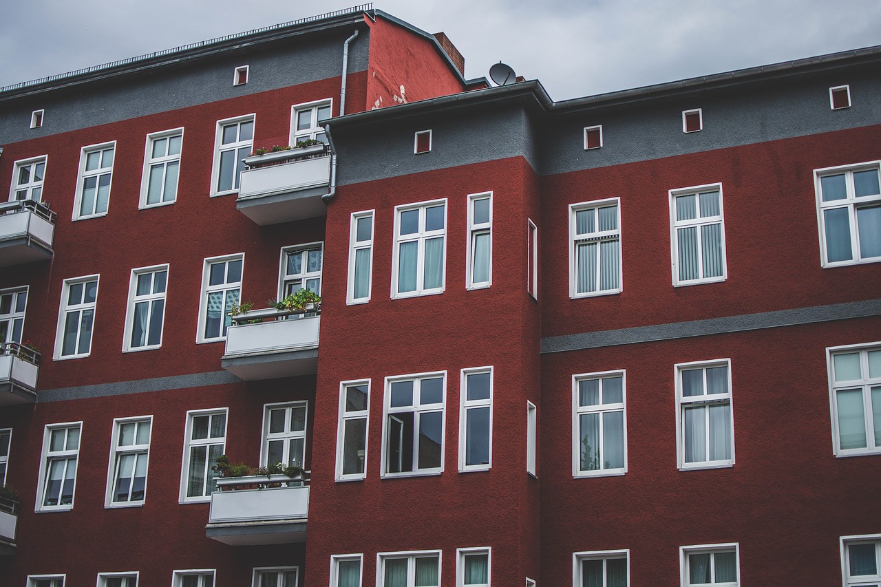 Image - home red sky architecture building