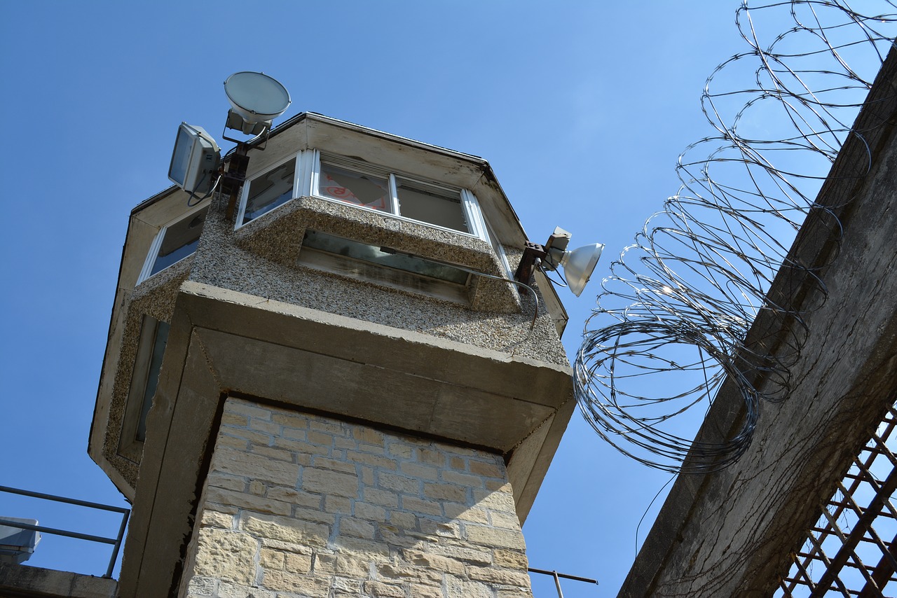 Image - guard tower prison jail