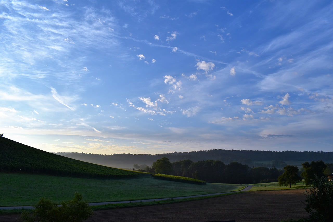Image - landscape view sunrise nature