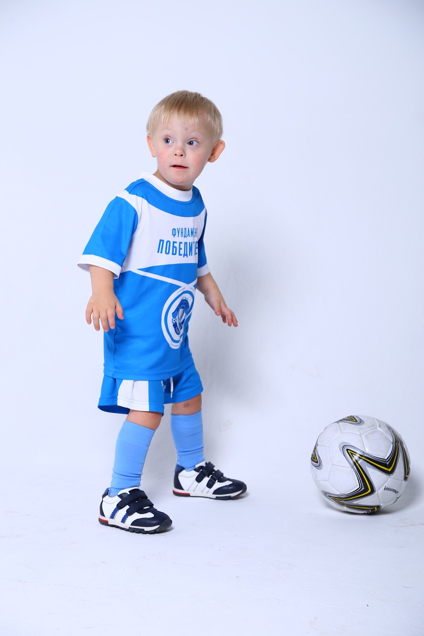 Image - kids baby sports player football