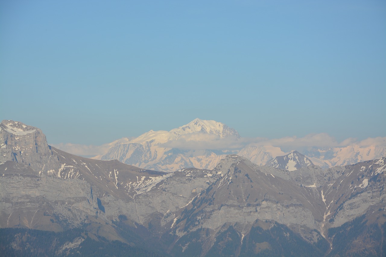 Image - mountain the chain mont blanc