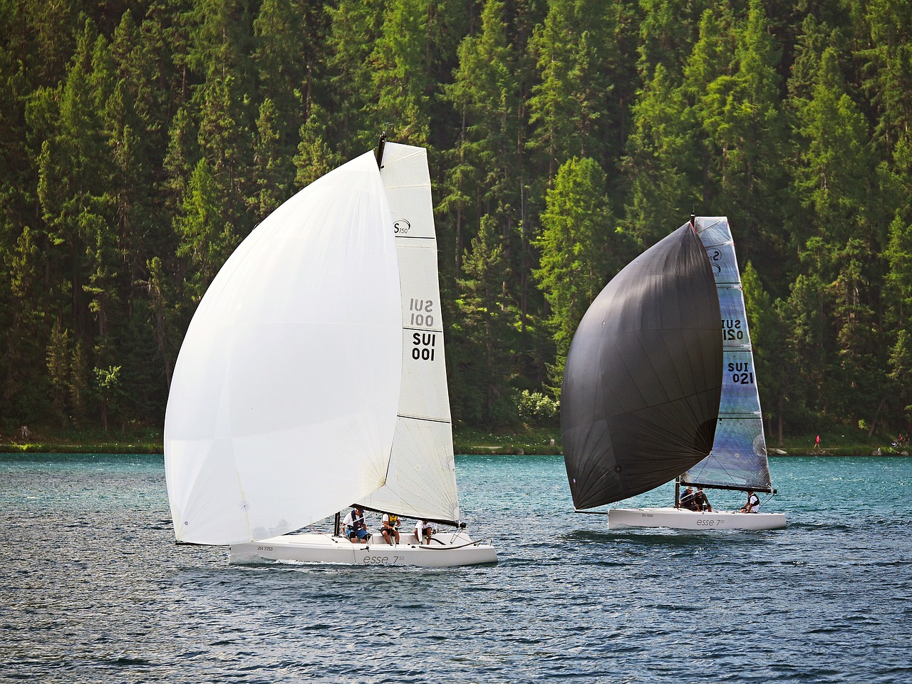 Image - lake st moritz sail regatta