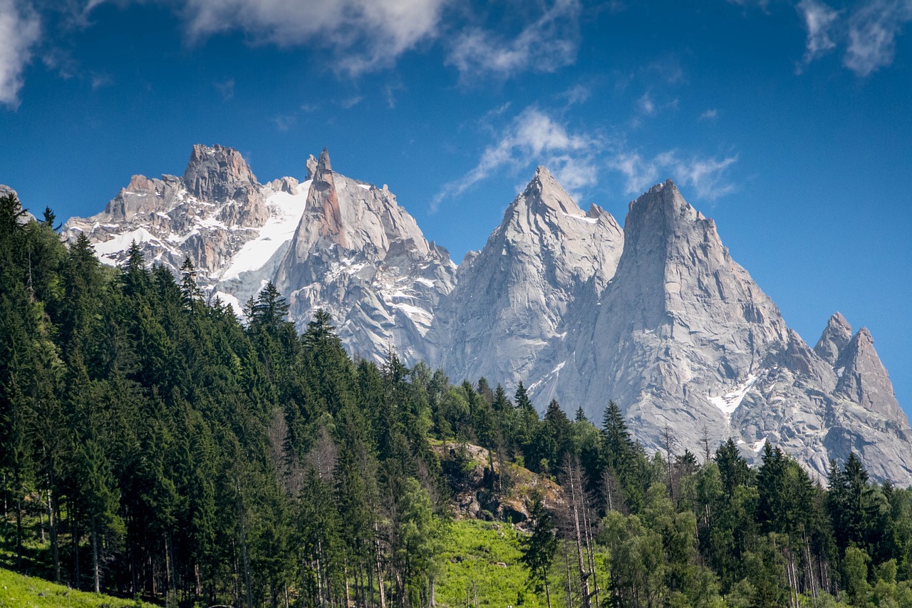 Image - chamonix mountain park alps france