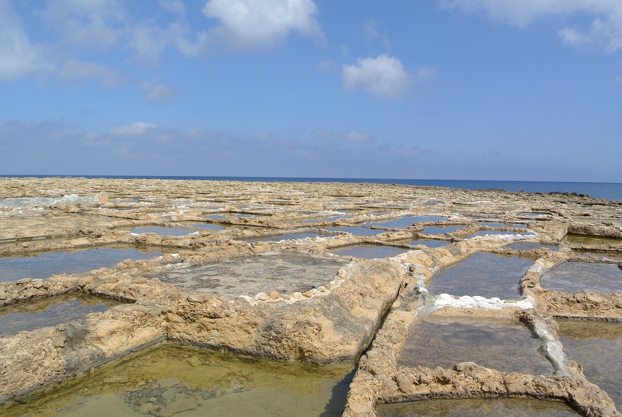 Image - marsalforn salt pans gozo malta