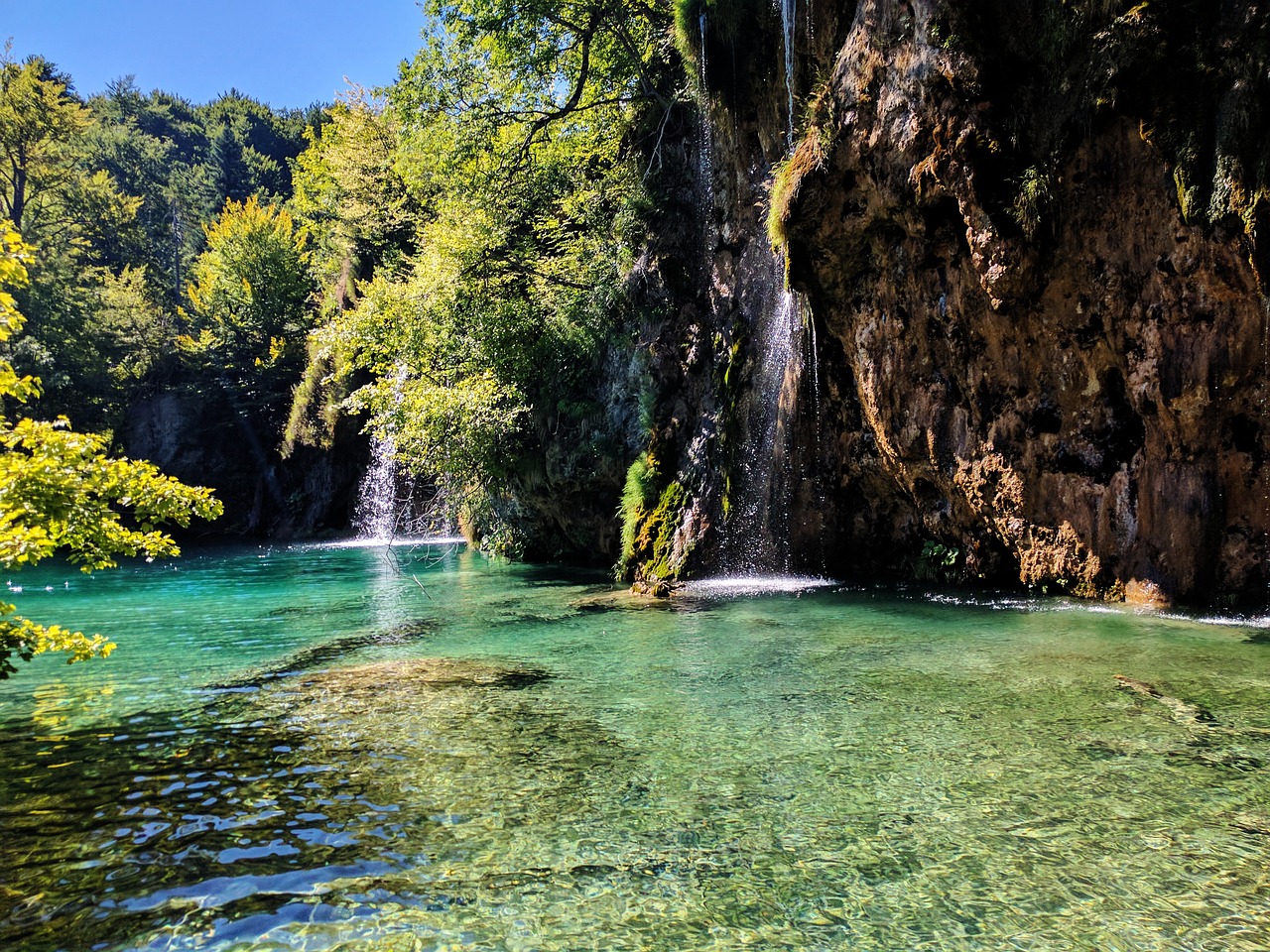 Image - croatia waterfall national park