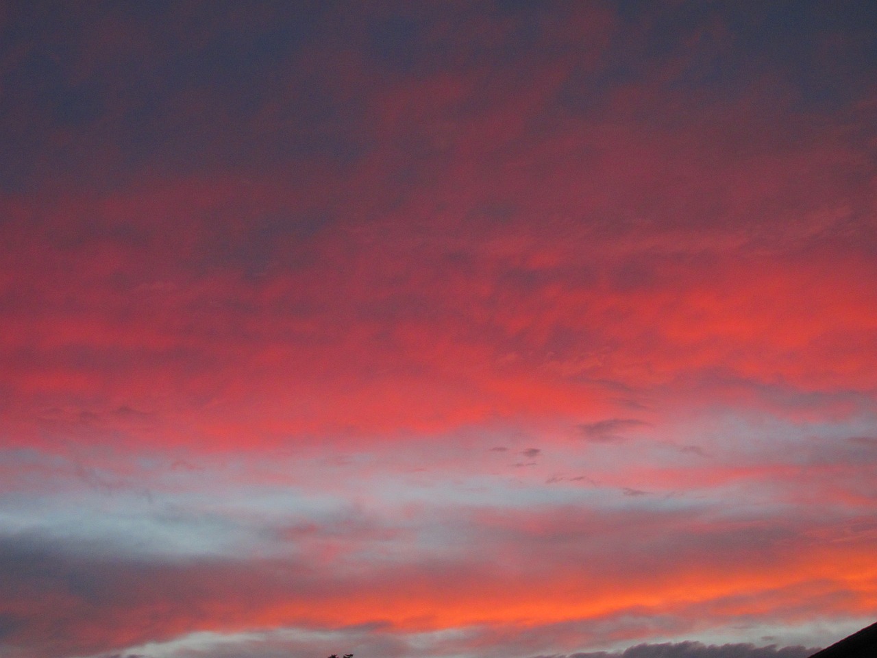 Image - evening sky sunset mood farbenspiel