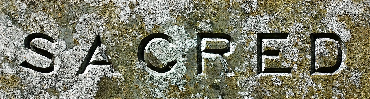 Image - sacred inscription grave stone