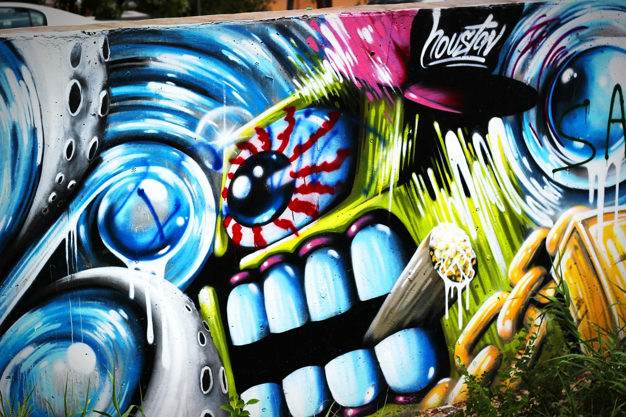 Image - graffiti street art wall mural