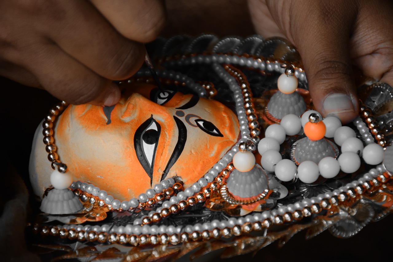 Image - chau mask purulia west bengal india