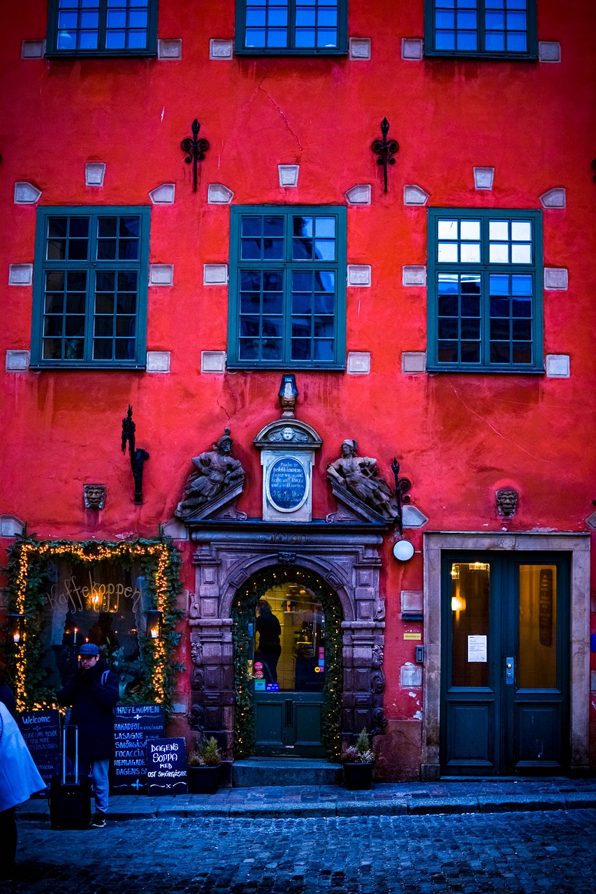 Image - blank red window door doors